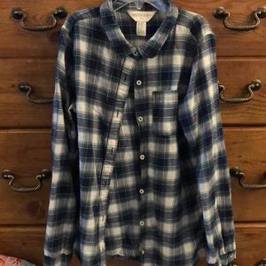 Forever 21 girls 13/14 plaid shirt